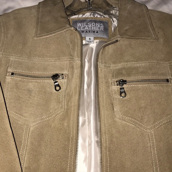 Tan Suede Jacket - Picture 5 of 5